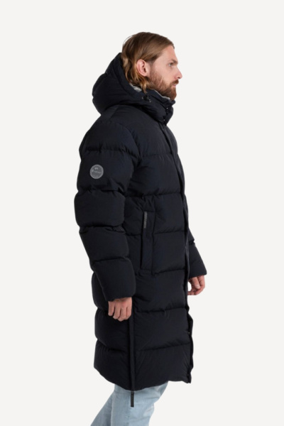 Пальто пуховое Флойд Nordic Goose (Мужской; 50; Темно-Синий, мех*Енот)